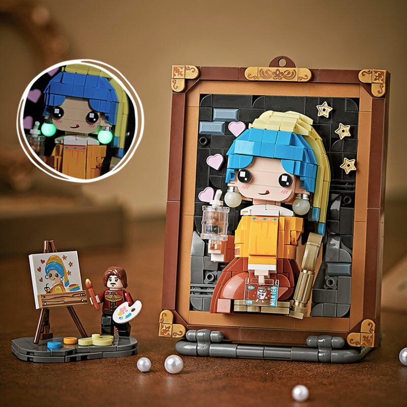 BowLift | Caricature Famous Paintings Micro Building Blocks