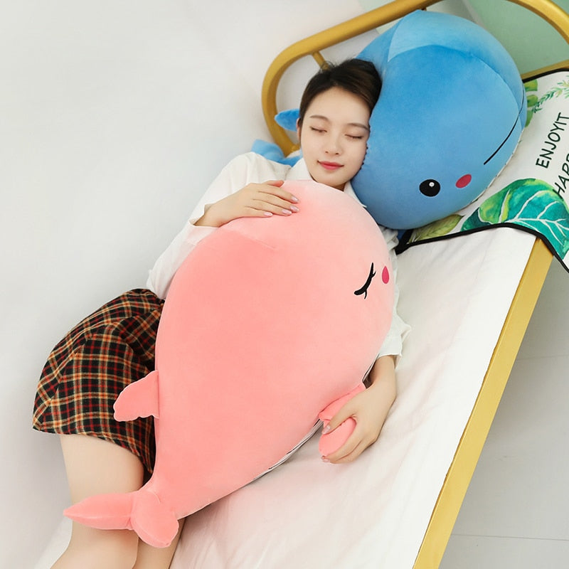 BowLift | Cheerful Chonky Plumpy Pink Blue Whale