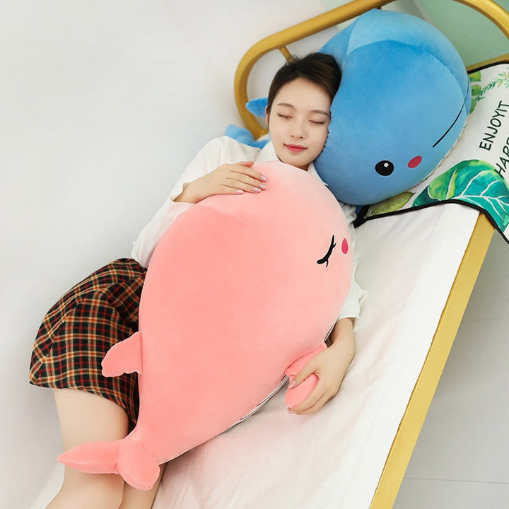BowLift | Cheerful Chonky Plumpy Pink Blue Whale