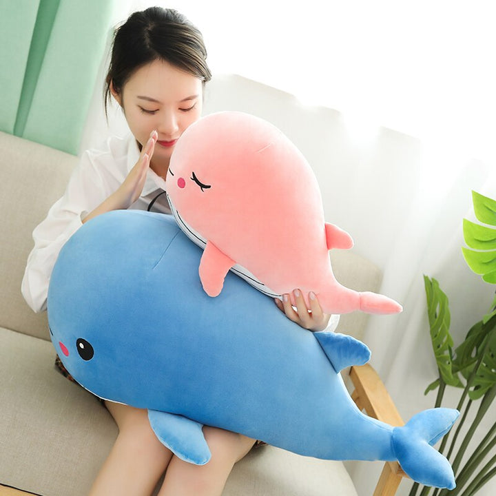 BowLift | Cheerful Chonky Plumpy Pink Blue Whale