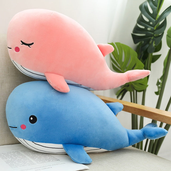BowLift | Cheerful Chonky Plumpy Pink Blue Whale