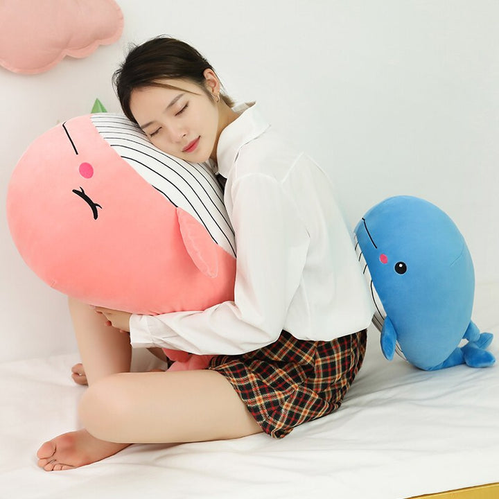 BowLift | Cheerful Chonky Plumpy Pink Blue Whale