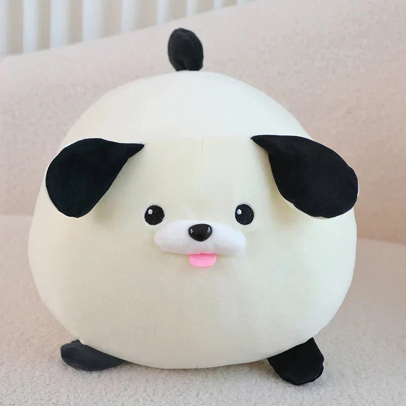 BowLift | Cheerful White Brown Dog Plushies