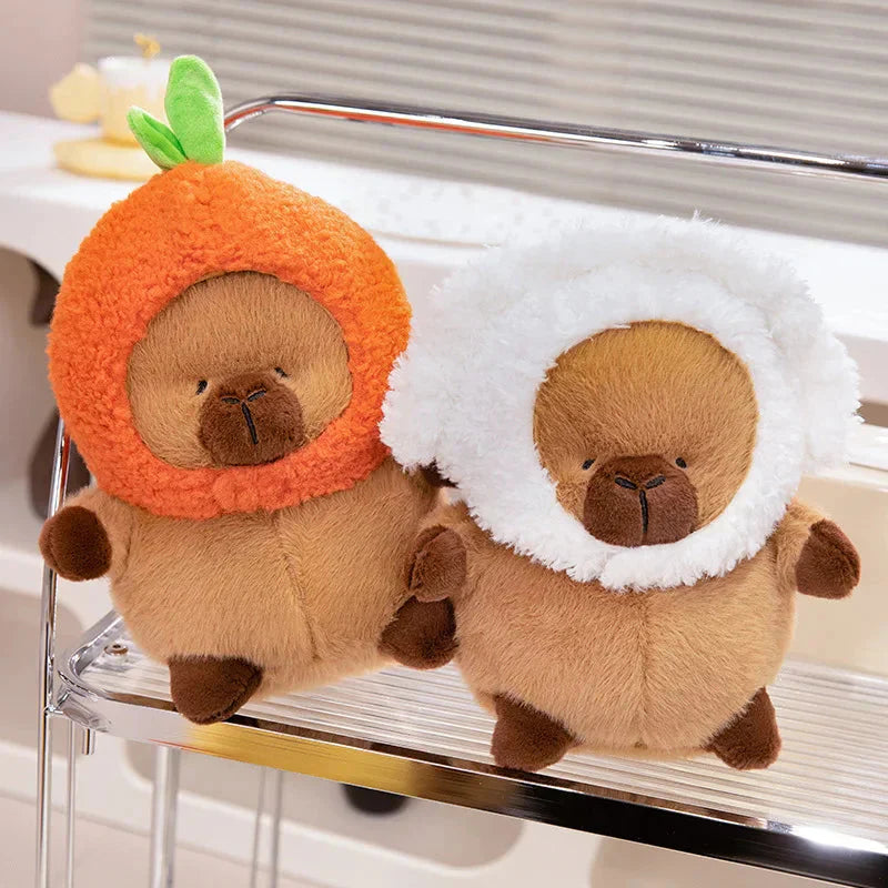 BowLift | Chubby Capybara Plushie With Hat
