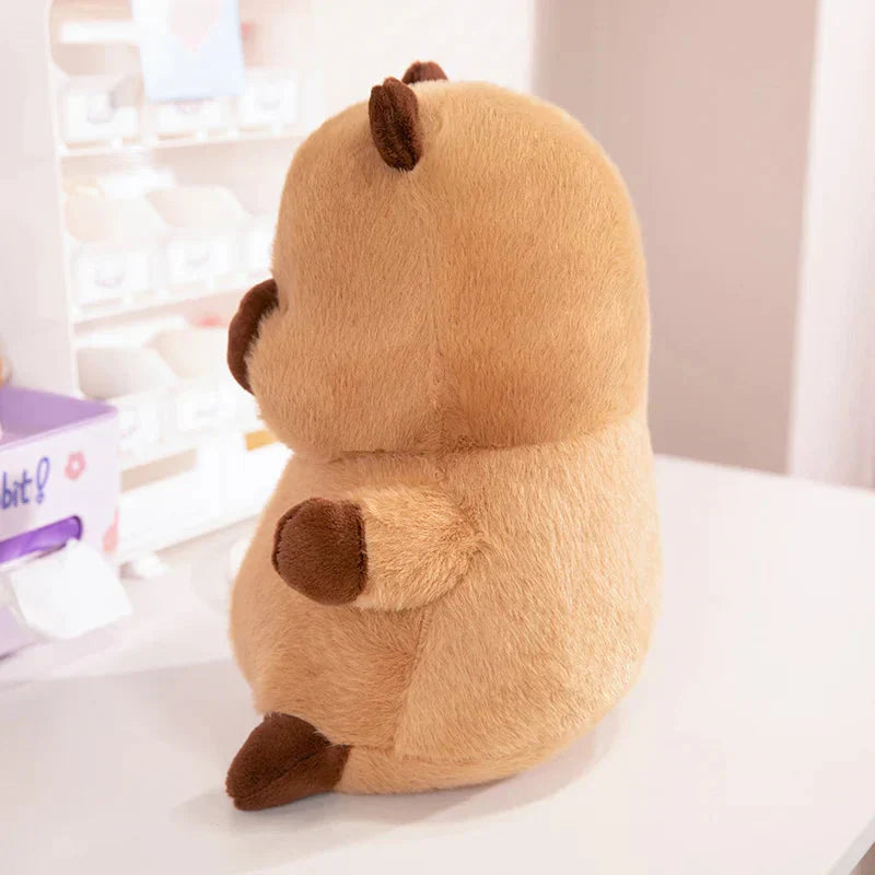 BowLift | Chubby Capybara Plushie With Hat