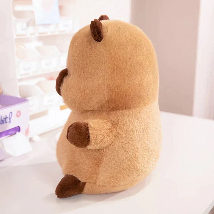 BowLift | Chubby Capybara Plushie With Hat