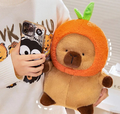 BowLift | Chubby Capybara Plushie With Hat