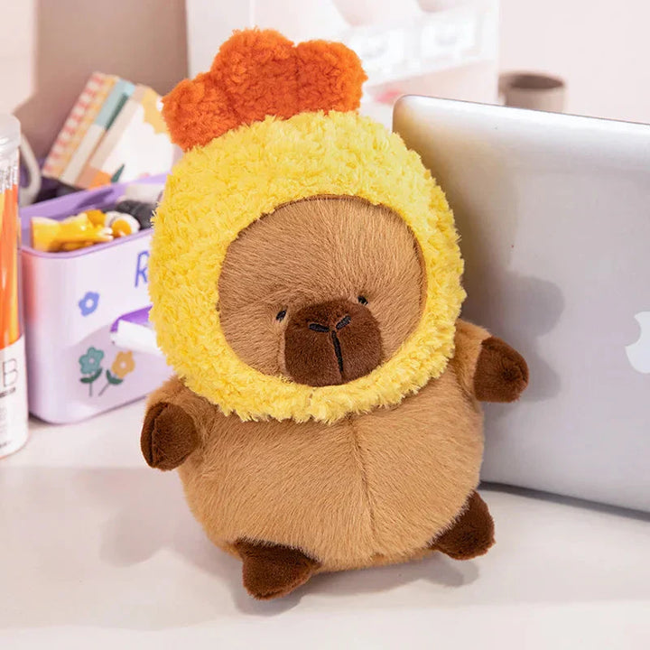 BowLift | Chubby Capybara Plushie With Hat