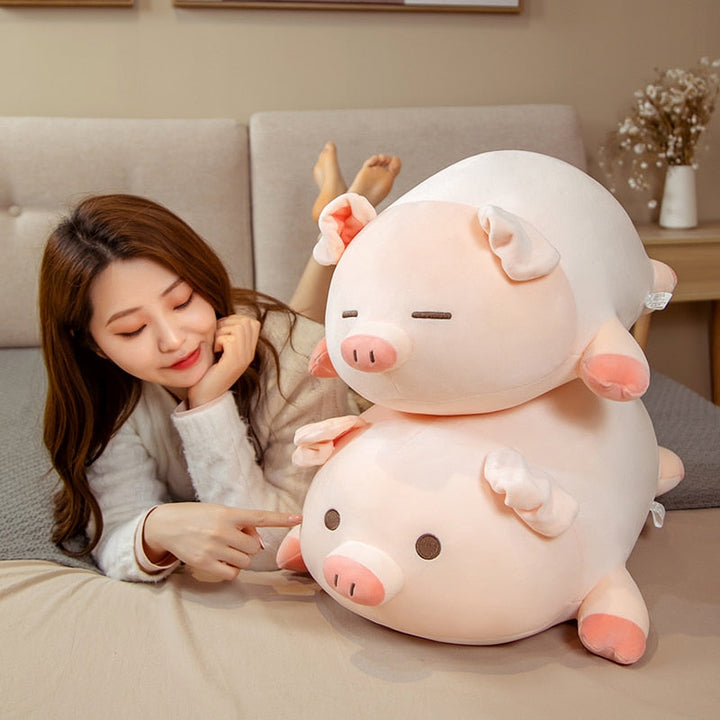 BowLift | Chubby Chonky Pink Piggy Plushies | NEW