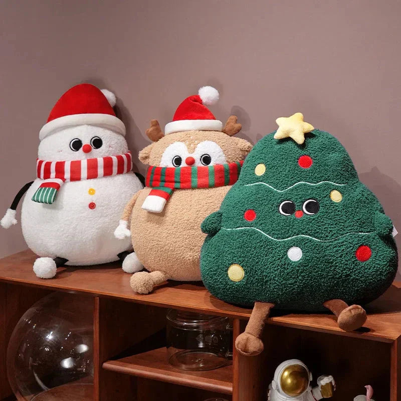 BowLift | Chubby Christmas Tree Reindeer Santa Snowman Plushies