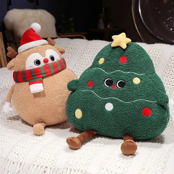 BowLift | Chubby Christmas Tree Reindeer Santa Snowman Plushies