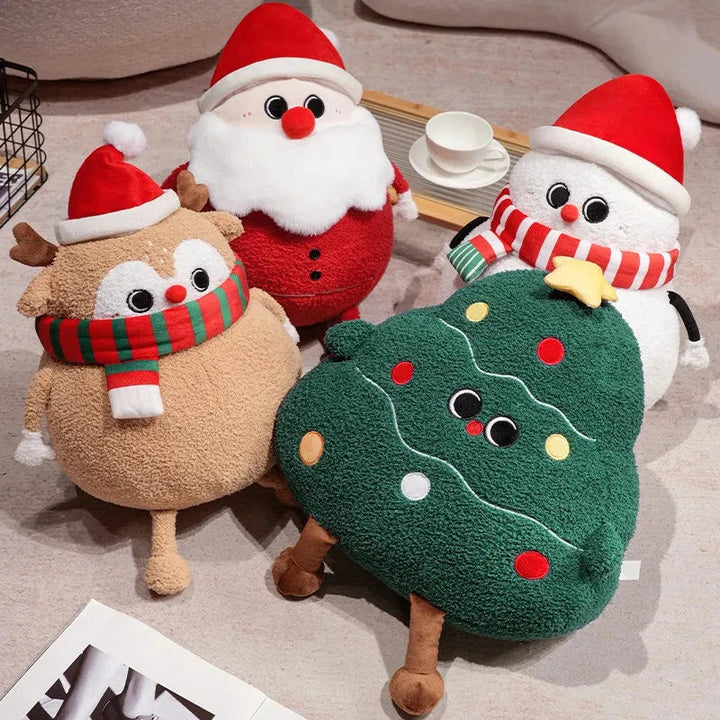 BowLift | Chubby Christmas Tree Reindeer Santa Snowman Plushies