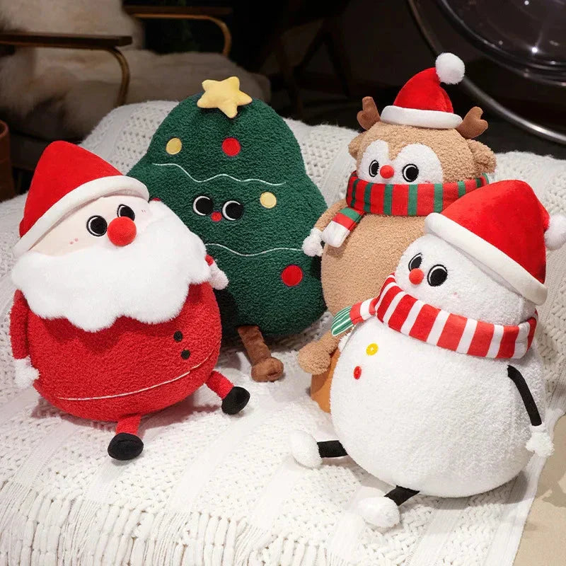 BowLift | Chubby Christmas Tree Reindeer Santa Snowman Plushies