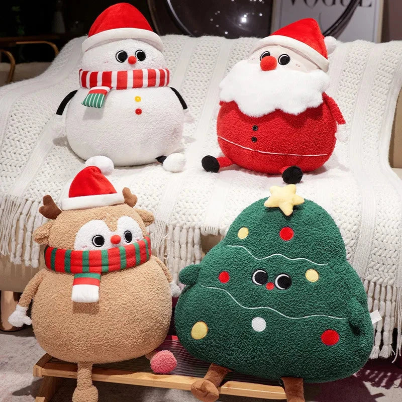 BowLift | Chubby Christmas Tree Reindeer Santa Snowman Plushies