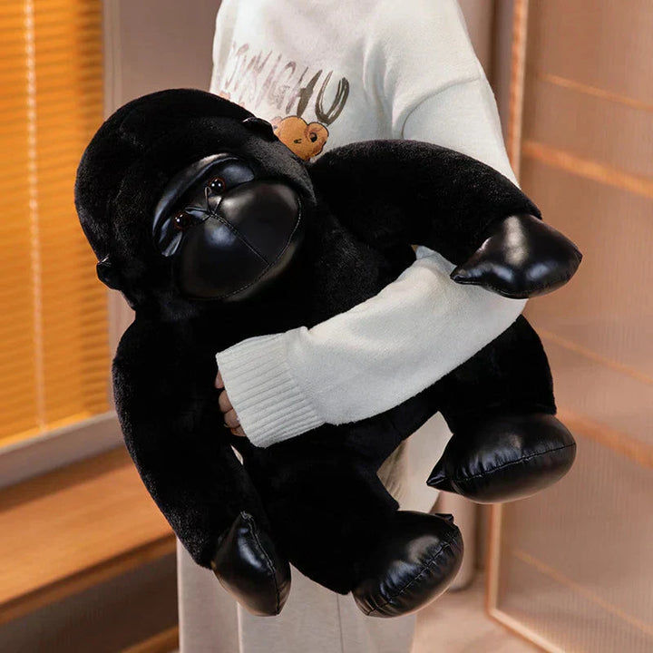 BowLift | Chunky Black Silver Gorilla Ape Plushies