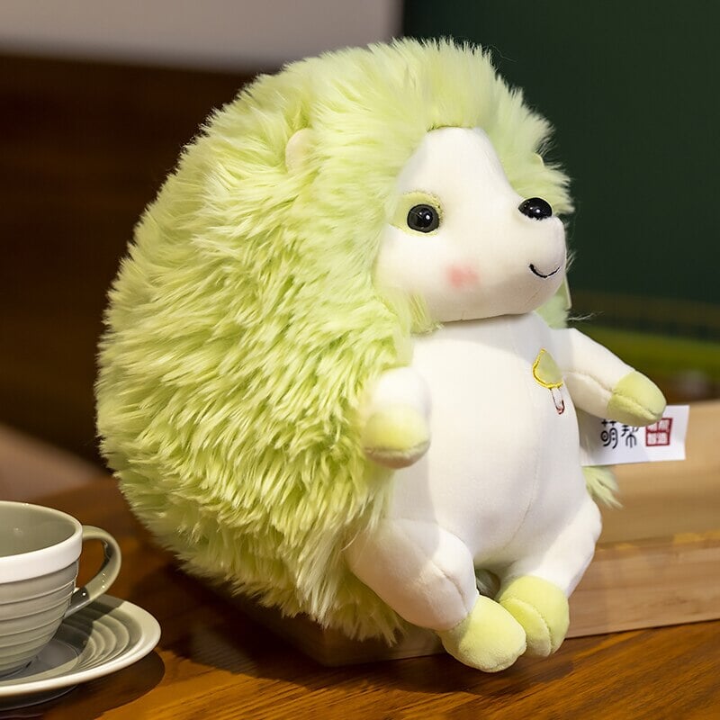 BowLift | Colorful Sitting Hedgehog Family Plushies