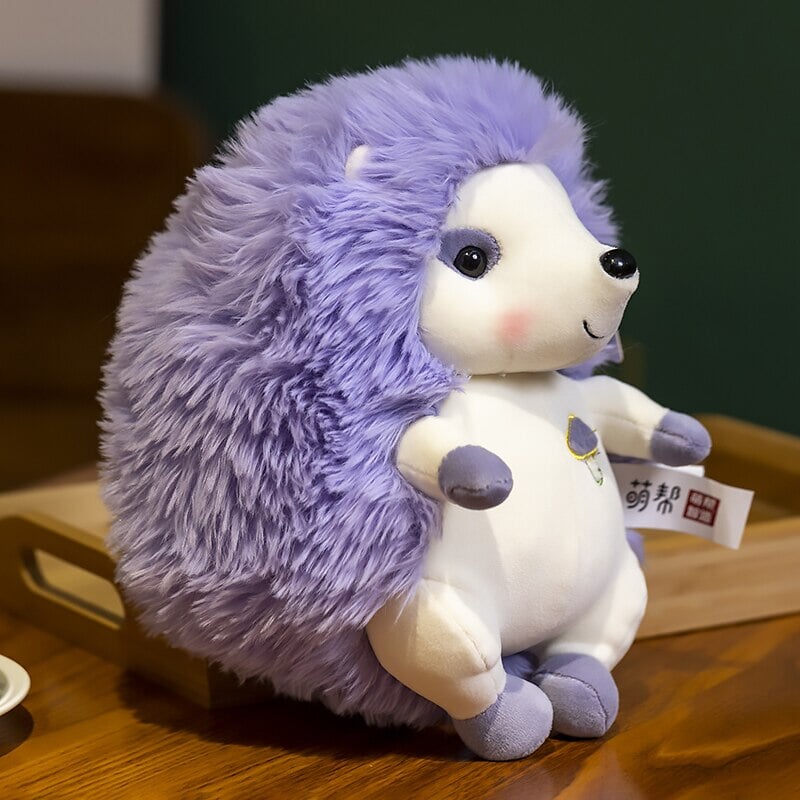 BowLift | Colorful Sitting Hedgehog Family Plushies