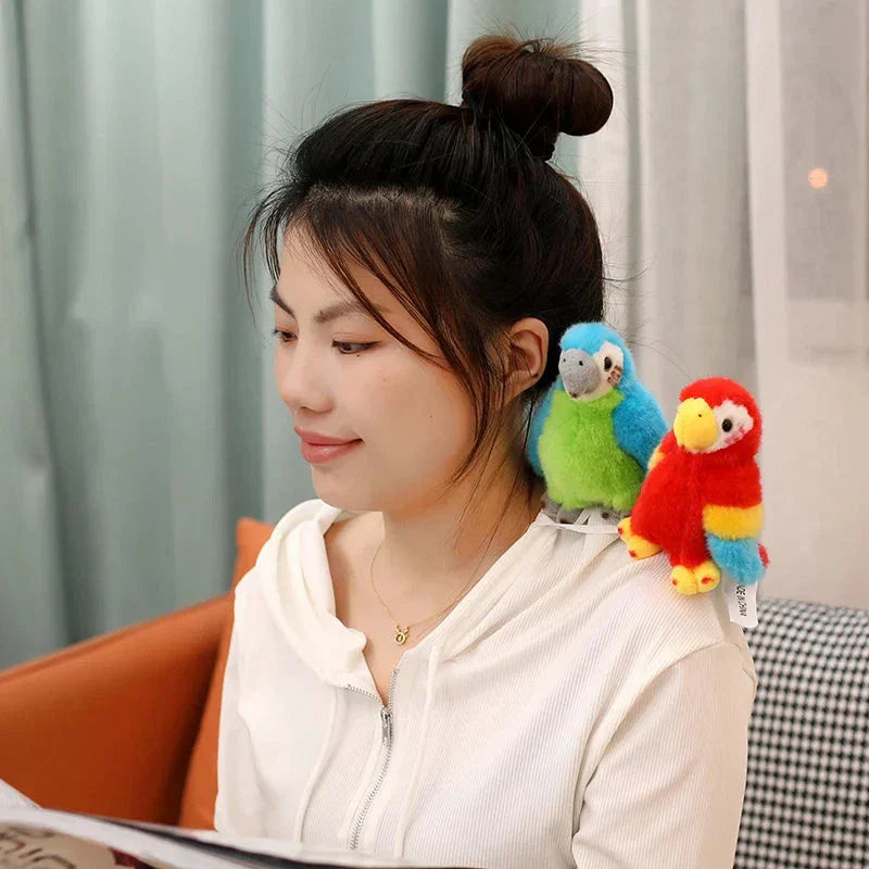 BowLift | Cute and Colourful Parrot Plushie