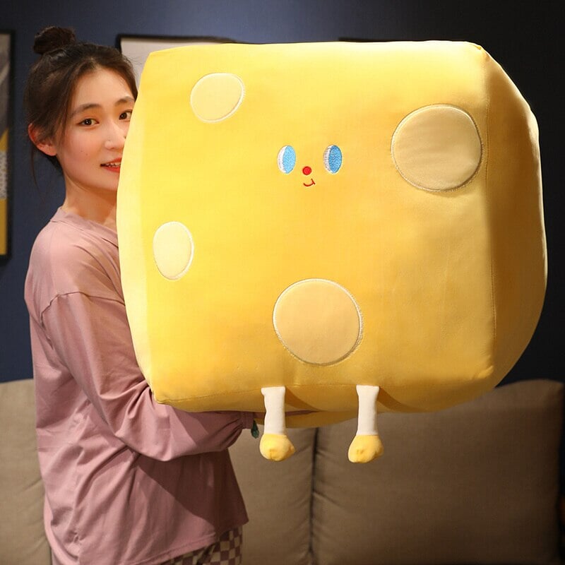 BowLift | Cute Cube Cheese Block Plushie