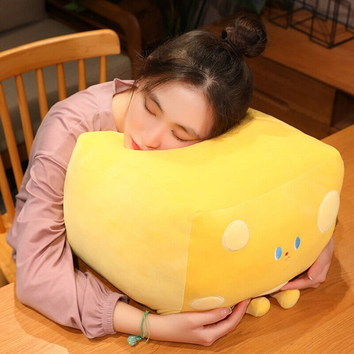 BowLift | Cute Cube Cheese Block Plushie