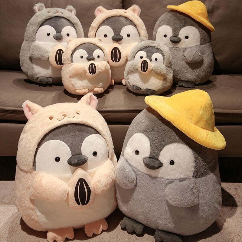 BowLift | Cute Cuddly Penguin Plushie Family