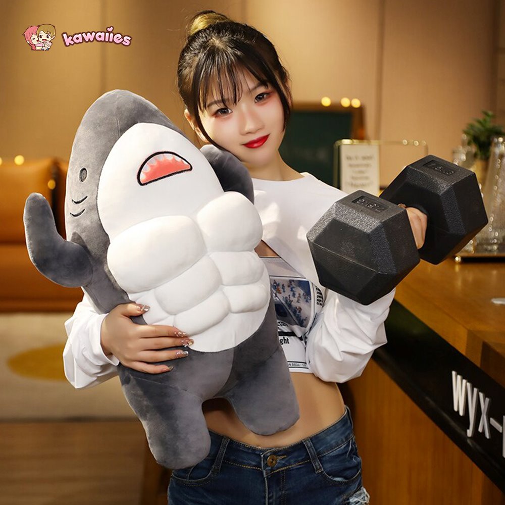 BowLift | Cute Muscle Shark Plushies | NEW