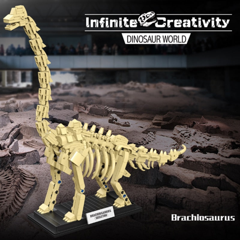 BowLift | Dinosaur Fossil Skeletons Building Blocks Collection 2 | LIMITED STOCK