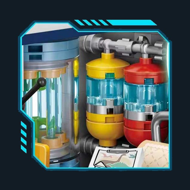 BowLift | Dinosaur Kingdom Space Travel Micro Building Sets