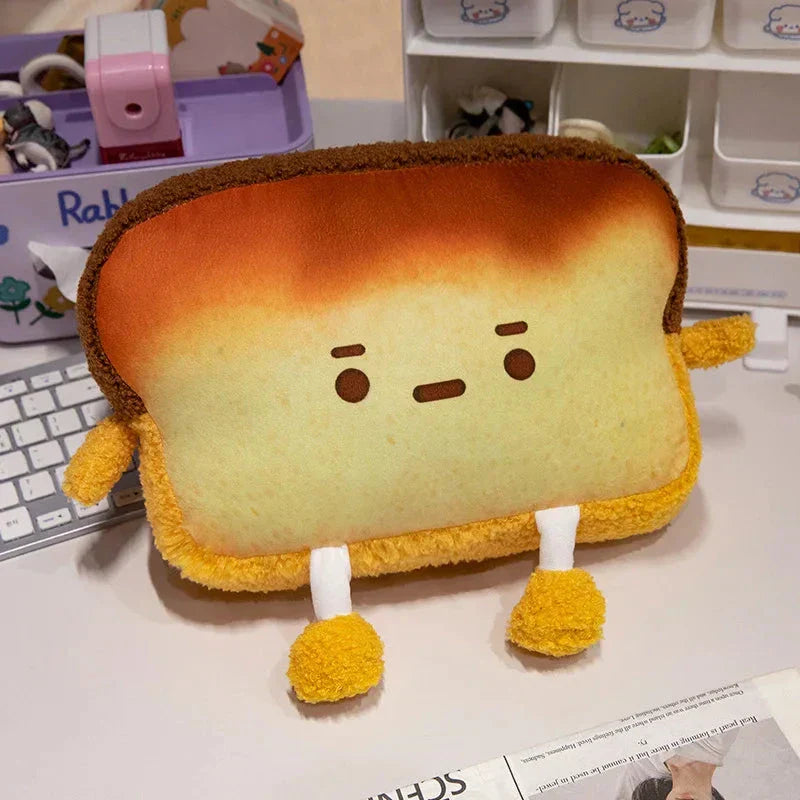 BowLift | Emoji Toast Bread Friends Car Headrest Plush