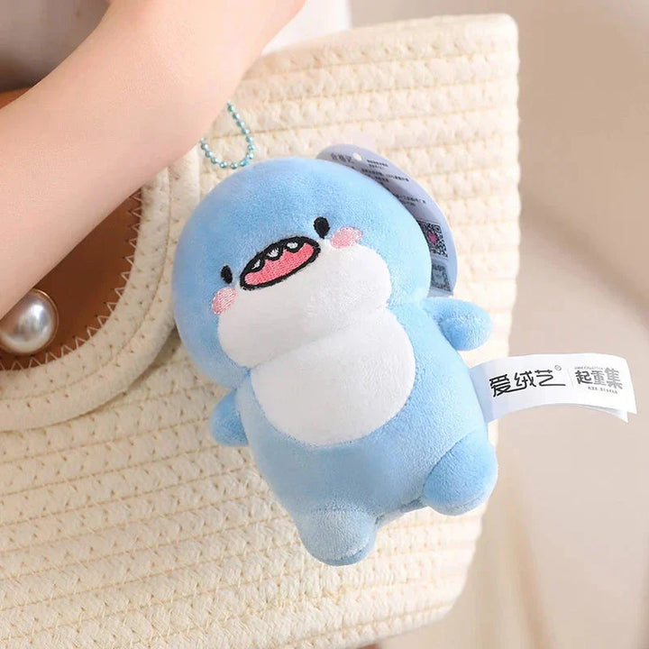 BowLift | Fatty Blue Cartoon Shark Plush