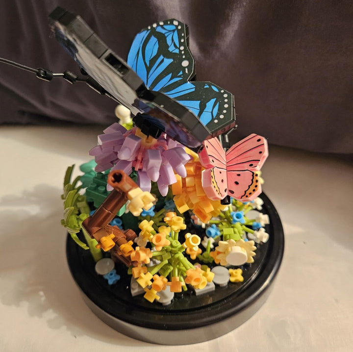 BowLift | Flowers Insects Butterfly Bee Nano Building Blocks