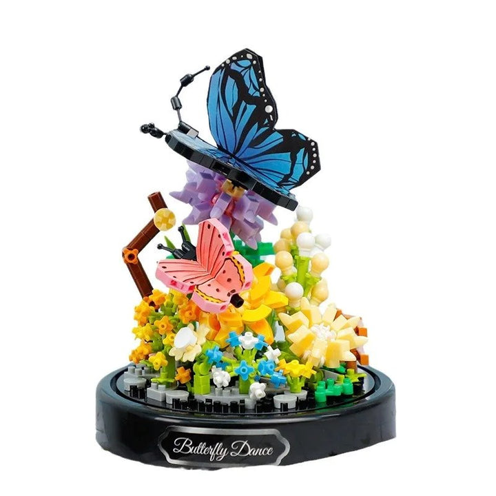 BowLift | Flowers Insects Butterfly Bee Nano Building Blocks