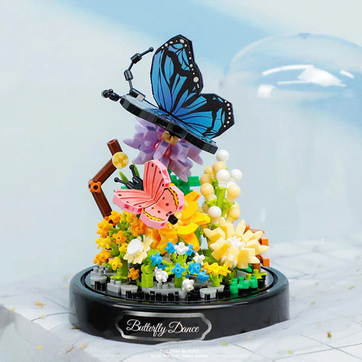 BowLift | Flowers Insects Butterfly Bee Nano Building Blocks