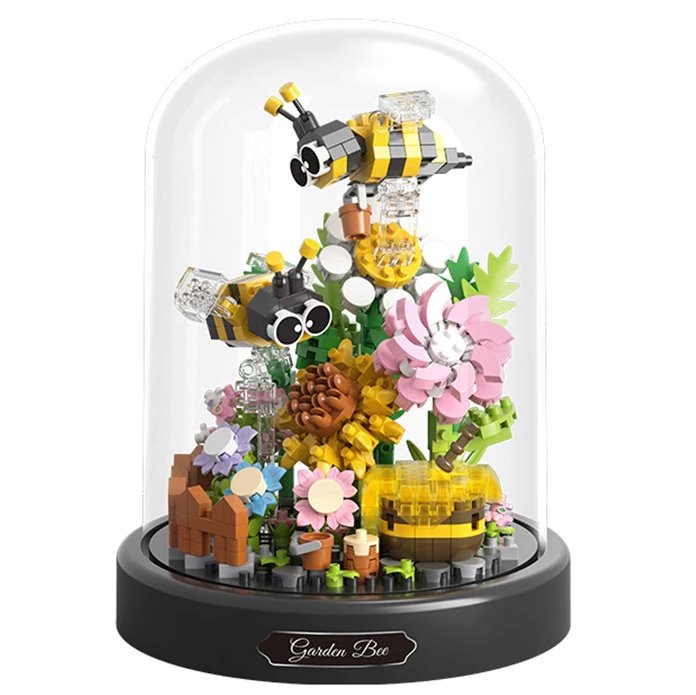 BowLift | Flowers Insects Butterfly Bee Nano Building Blocks