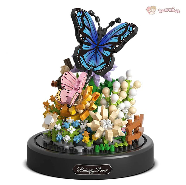 BowLift | Flowers Insects Butterfly Bee Nano Building Blocks