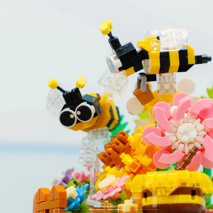 BowLift | Flowers Insects Butterfly Bee Nano Building Blocks