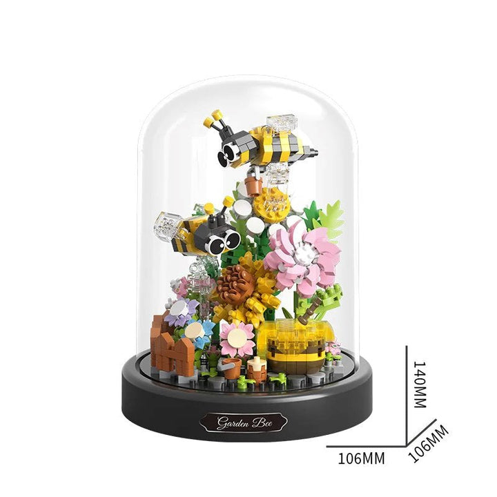 BowLift | Flowers Insects Butterfly Bee Nano Building Blocks