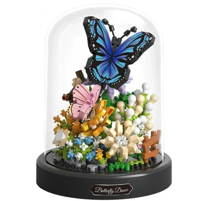 BowLift | Flowers Insects Butterfly Bee Nano Building Blocks