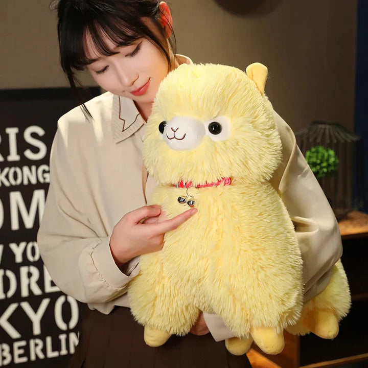 BowLift | Fluffy Alpaca Llama Plushies with Bell