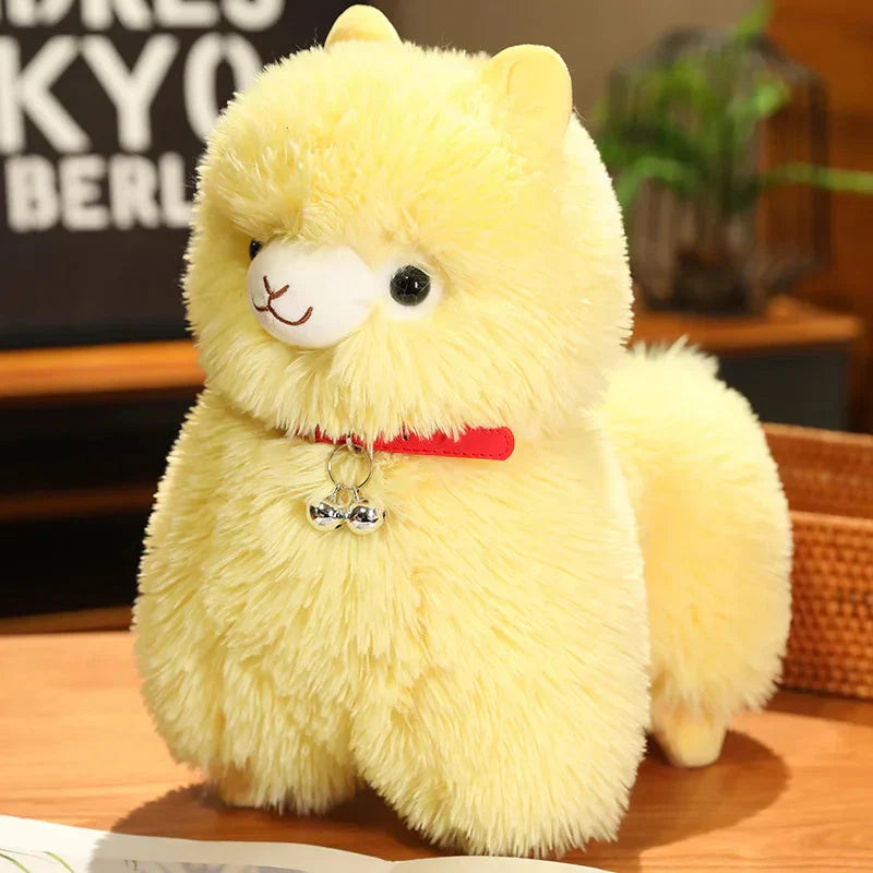 BowLift | Fluffy Alpaca Llama Plushies with Bell
