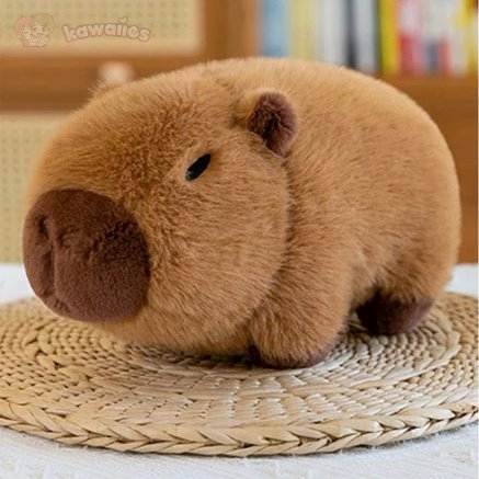 BowLift | Fluffy Avocado Capybara Plushie