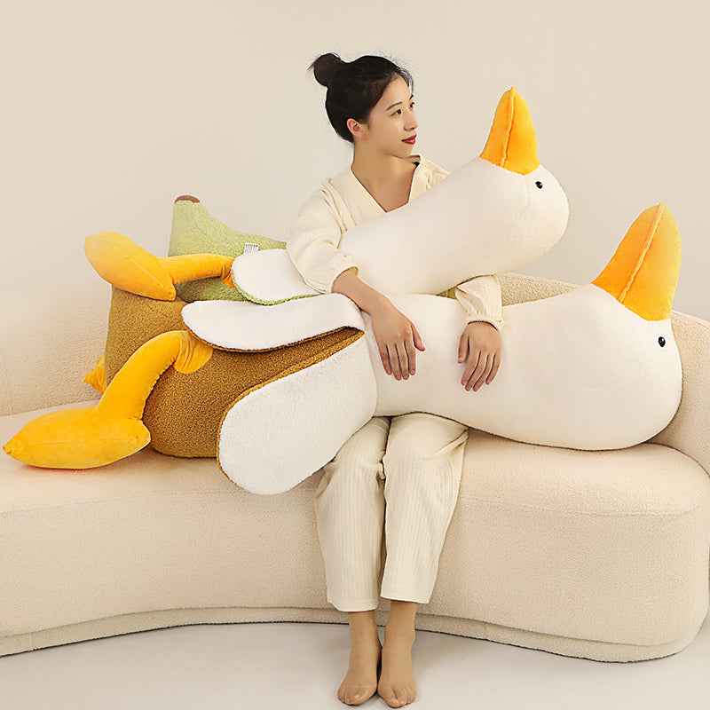 BowLift | Fluffy Banana Duck Plushie