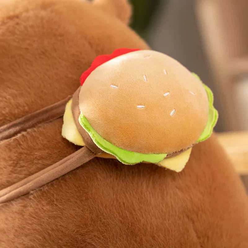 BowLift | Fluffy Capybara Burger Bag Plushies