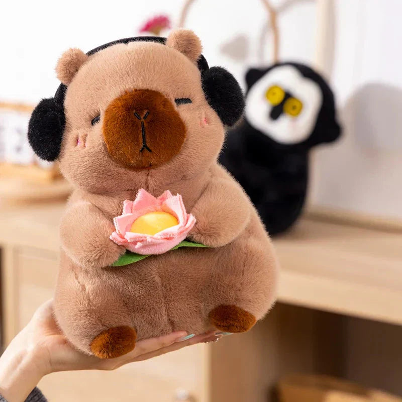 BowLift | Fluffy Capybara & Monkey Plushie Pals