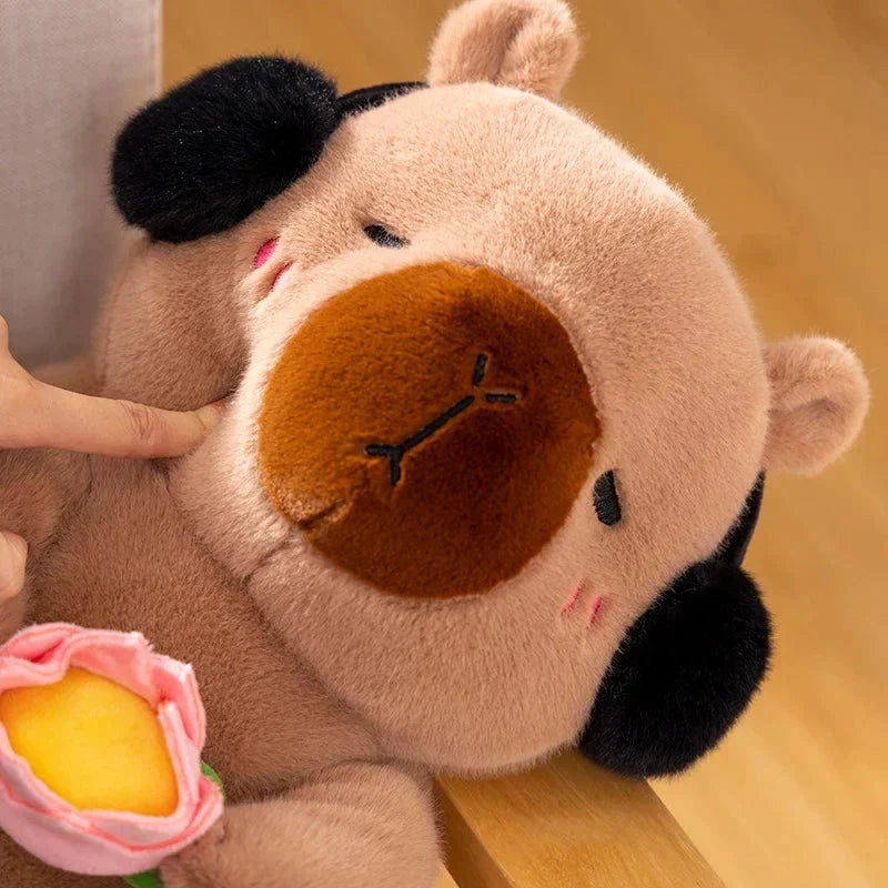 BowLift | Fluffy Capybara & Monkey Plushie Pals