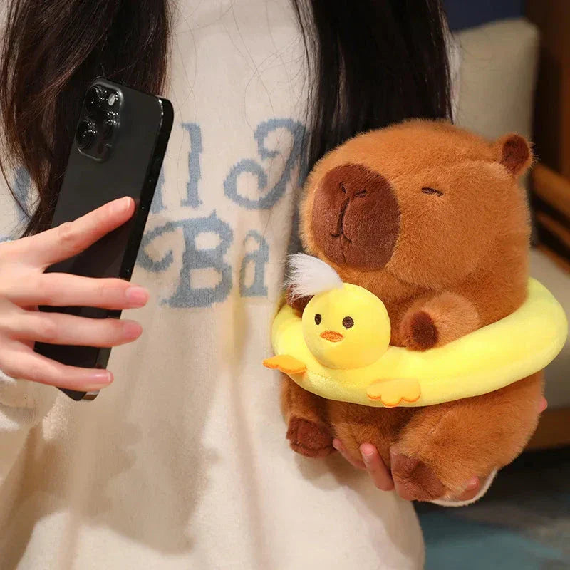 BowLift | Fluffy Capybara with Float Plushie