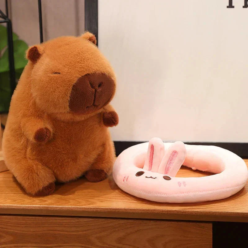 BowLift | Fluffy Capybara with Float Plushie
