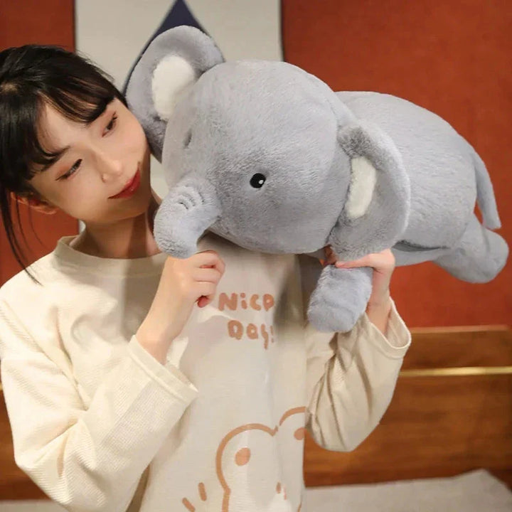 BowLift | Fluffy Laying Elephant Family