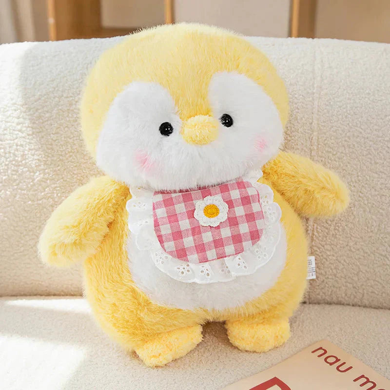 BowLift | Fluffy Penguin Squad Plushies with Bib