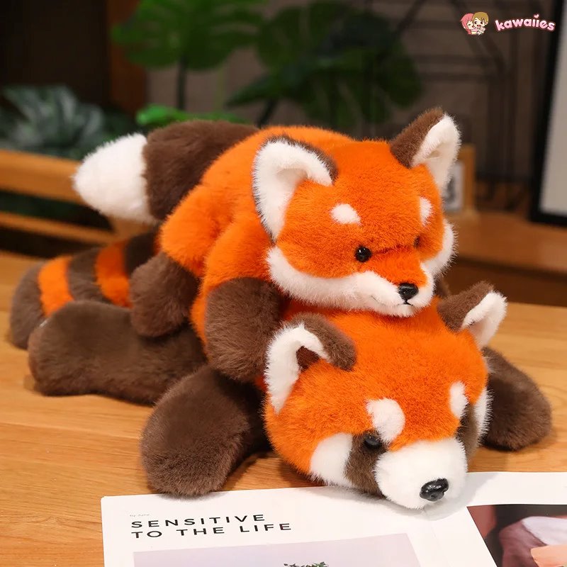 BowLift | Fluffy Red Panda & Fox Plushies